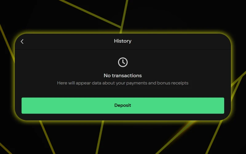 You can examine your payments history at Parimatch website.