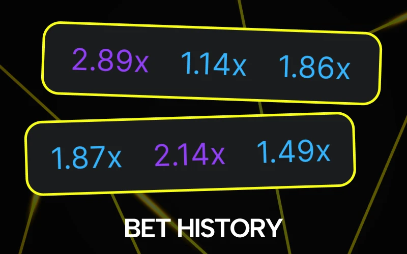 Check the recent rounds at Parimatch Aviator game.