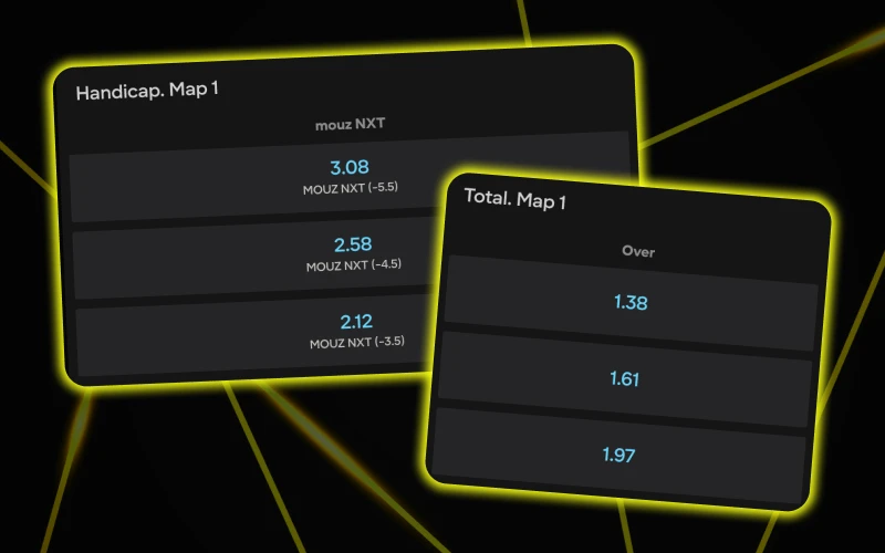 Enjoy a good variety of eSports betting markets at Parimatch.