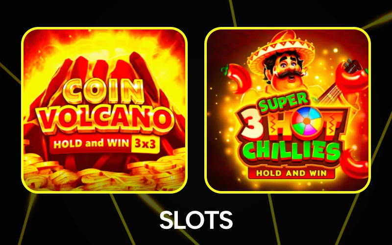 Parimatch platform offers various slots titles to play.