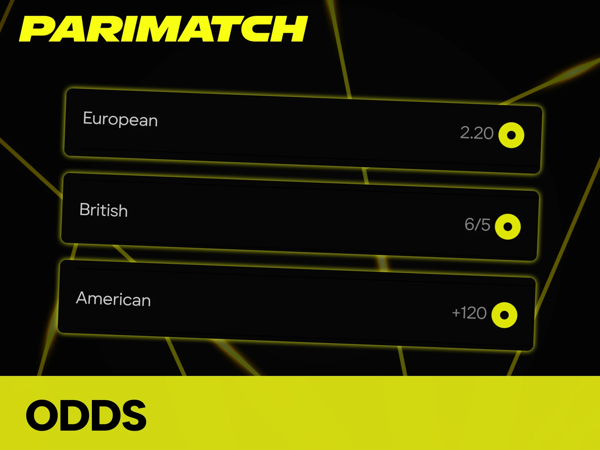 Learn the main types of MMA odds at Parimatch.
