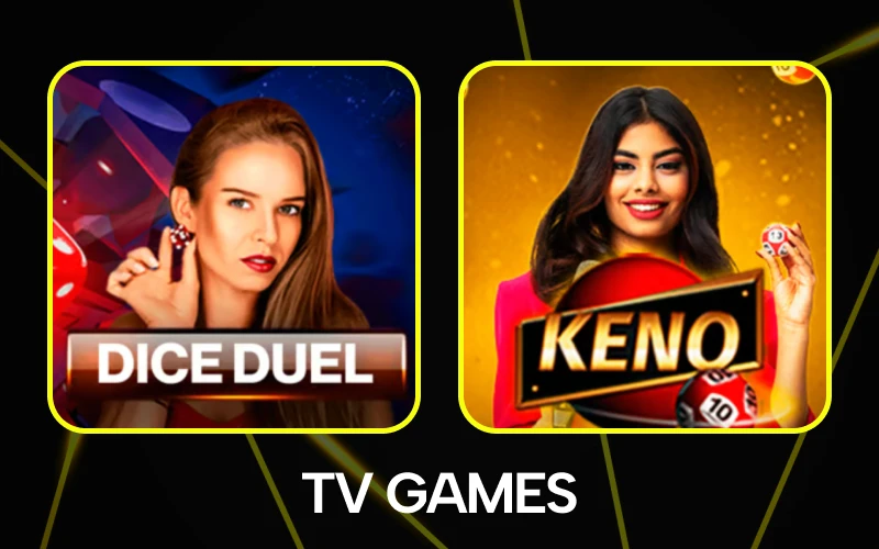 Enjoy the atmosphere of TV Games at Parimatch platform.