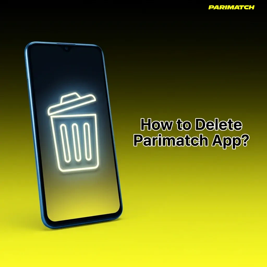 Steps to delete Parimatch app on Android and iOS devices by uninstalling or removing the PWA icon