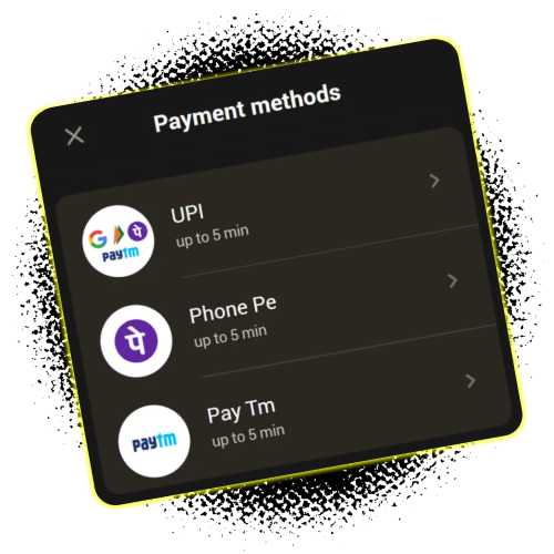 Use Parimatch and enjoy fast payments in India with simple and convenient local methods.