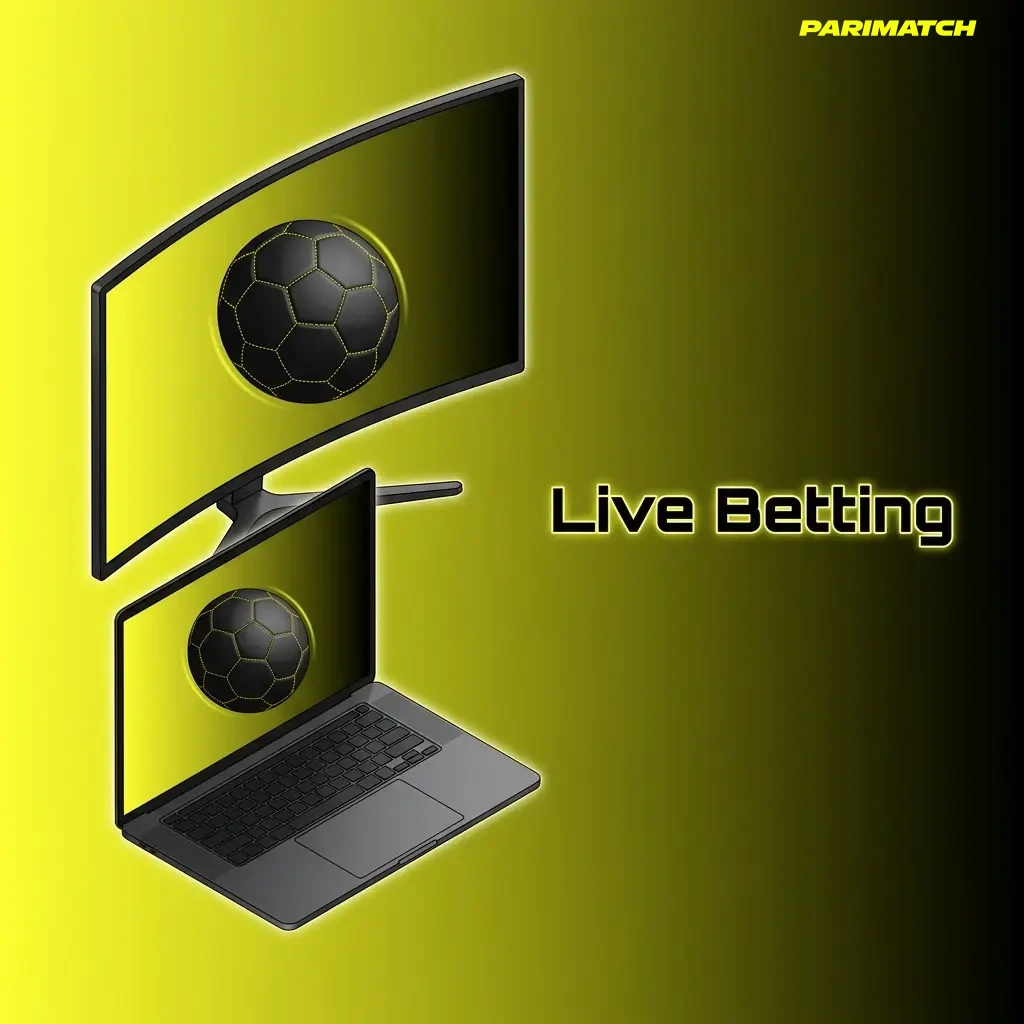Parimatch live betting interface showing real-time odds, match tracker, and cash-out feature across cricket, football and more.